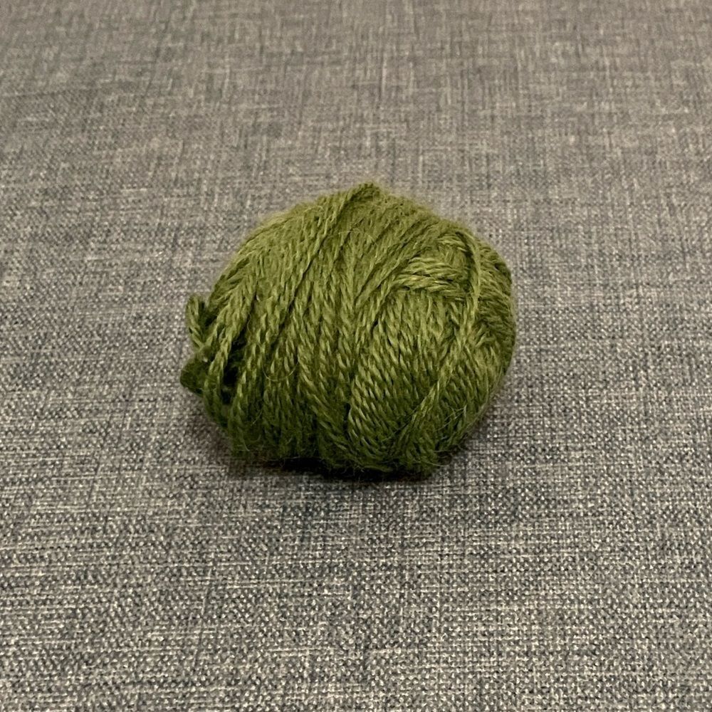 Green Knitting Needlepoint Thread Yarn